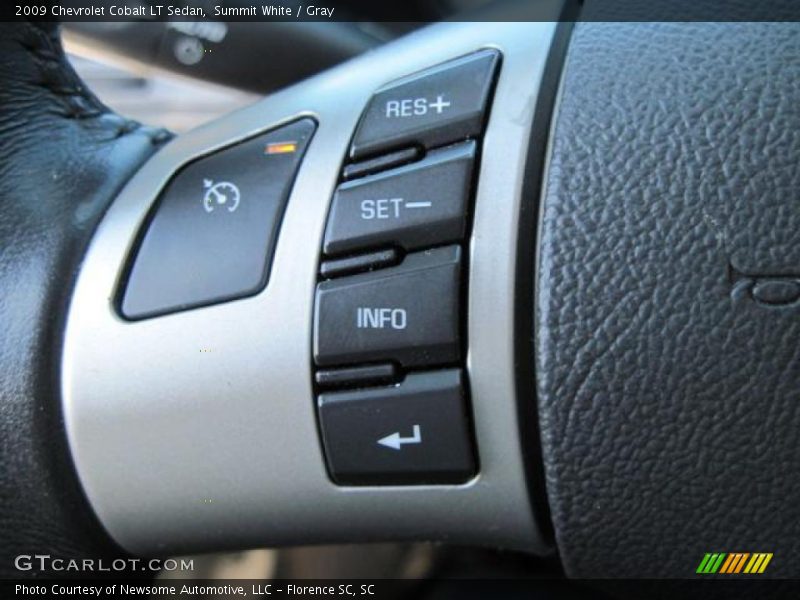 Summit White / Gray 2009 Chevrolet Cobalt LT Sedan