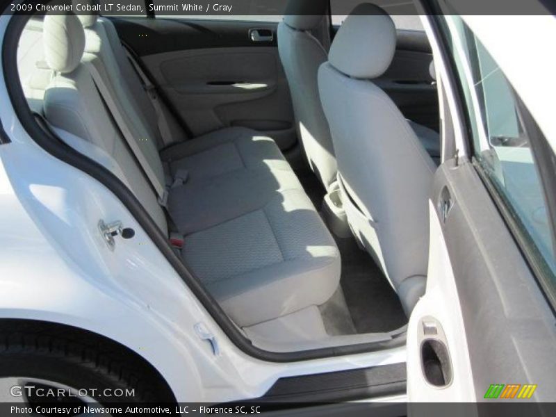 Summit White / Gray 2009 Chevrolet Cobalt LT Sedan