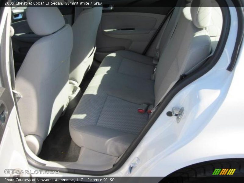 Summit White / Gray 2009 Chevrolet Cobalt LT Sedan