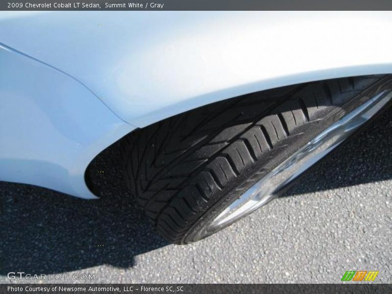 Summit White / Gray 2009 Chevrolet Cobalt LT Sedan