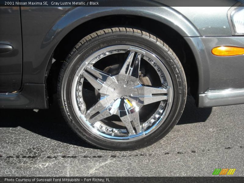 Gray Lustre Metallic / Black 2001 Nissan Maxima SE