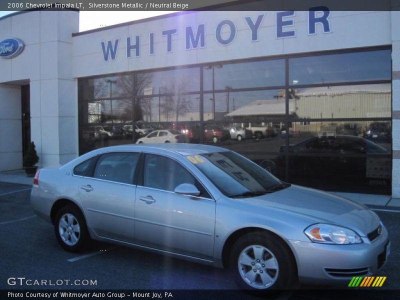 Silverstone Metallic / Neutral Beige 2006 Chevrolet Impala LT
