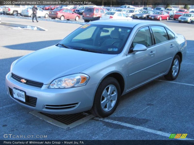 Silverstone Metallic / Neutral Beige 2006 Chevrolet Impala LT