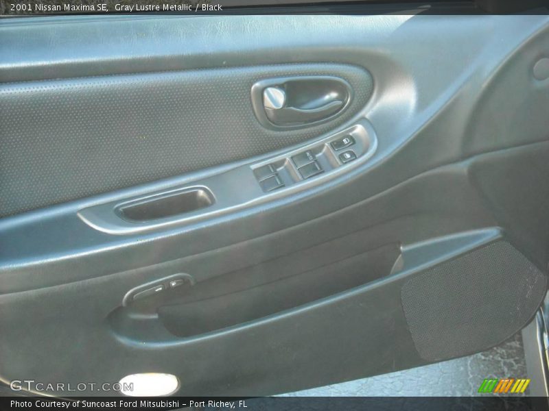 Gray Lustre Metallic / Black 2001 Nissan Maxima SE