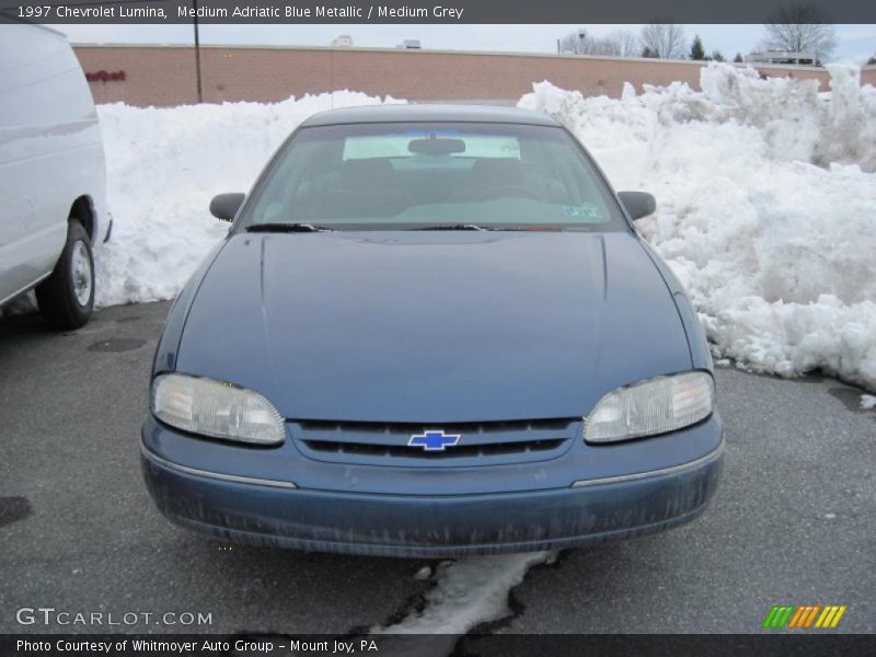 Medium Adriatic Blue Metallic / Medium Grey 1997 Chevrolet Lumina