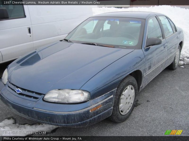 Medium Adriatic Blue Metallic / Medium Grey 1997 Chevrolet Lumina