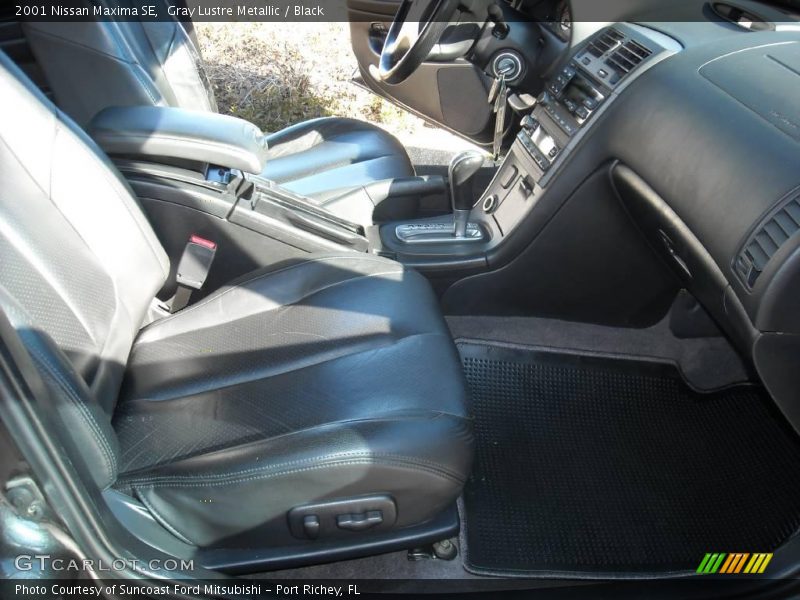 Gray Lustre Metallic / Black 2001 Nissan Maxima SE