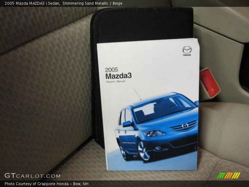 Shimmering Sand Metallic / Beige 2005 Mazda MAZDA3 i Sedan