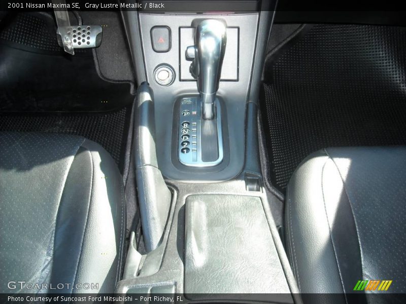 Gray Lustre Metallic / Black 2001 Nissan Maxima SE