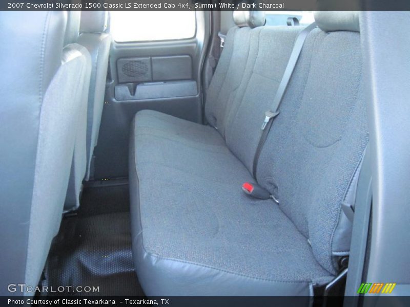Summit White / Dark Charcoal 2007 Chevrolet Silverado 1500 Classic LS Extended Cab 4x4