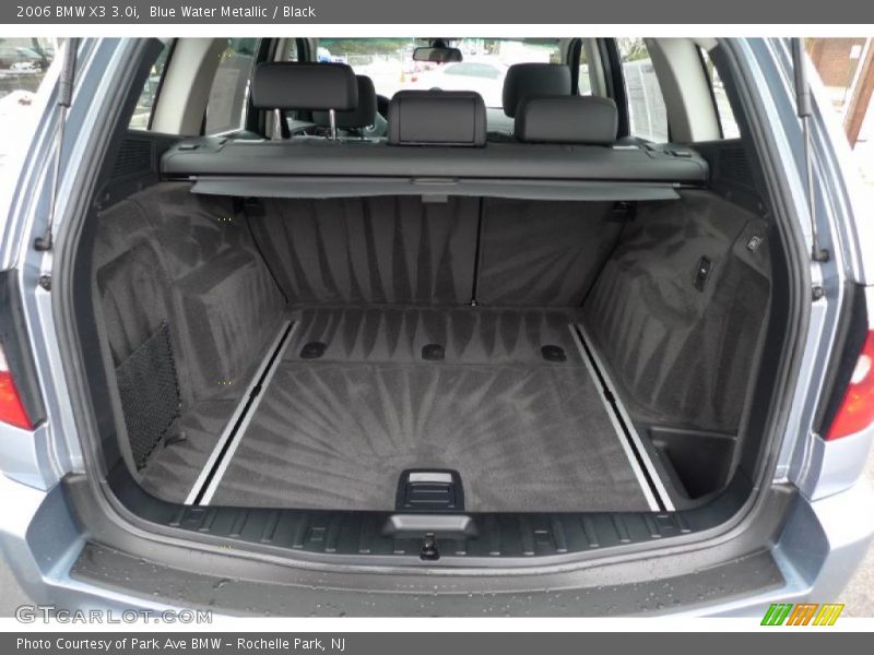 Blue Water Metallic / Black 2006 BMW X3 3.0i