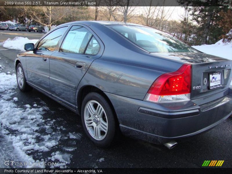 Titanium Grey Metallic / Taupe 2009 Volvo S60 2.5T