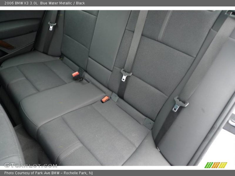 Blue Water Metallic / Black 2006 BMW X3 3.0i