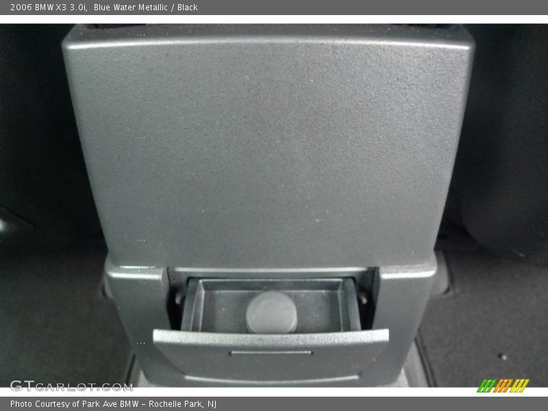 Blue Water Metallic / Black 2006 BMW X3 3.0i