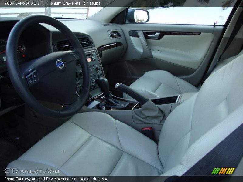 Titanium Grey Metallic / Taupe 2009 Volvo S60 2.5T