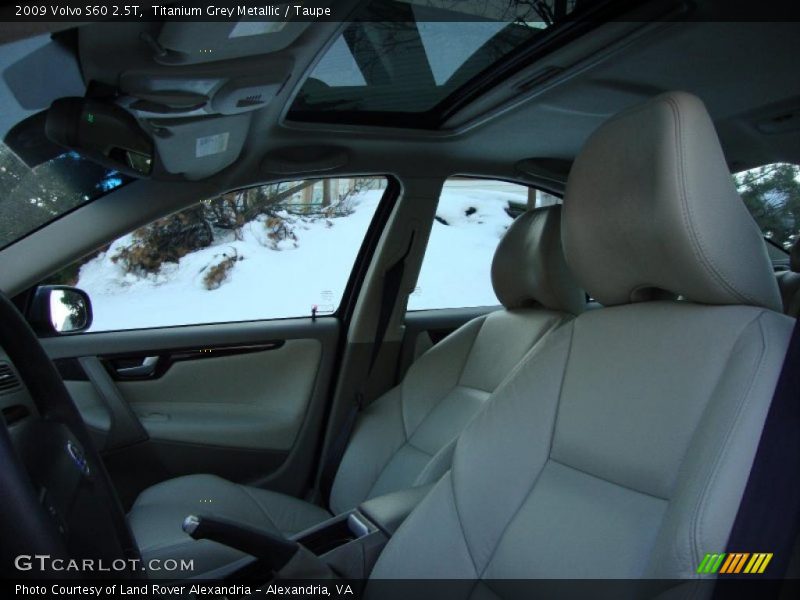 Titanium Grey Metallic / Taupe 2009 Volvo S60 2.5T