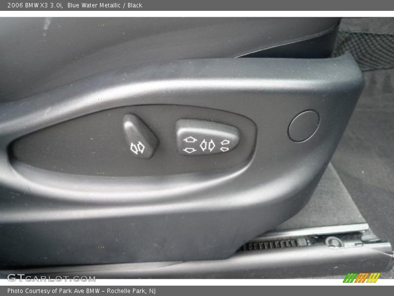 Blue Water Metallic / Black 2006 BMW X3 3.0i