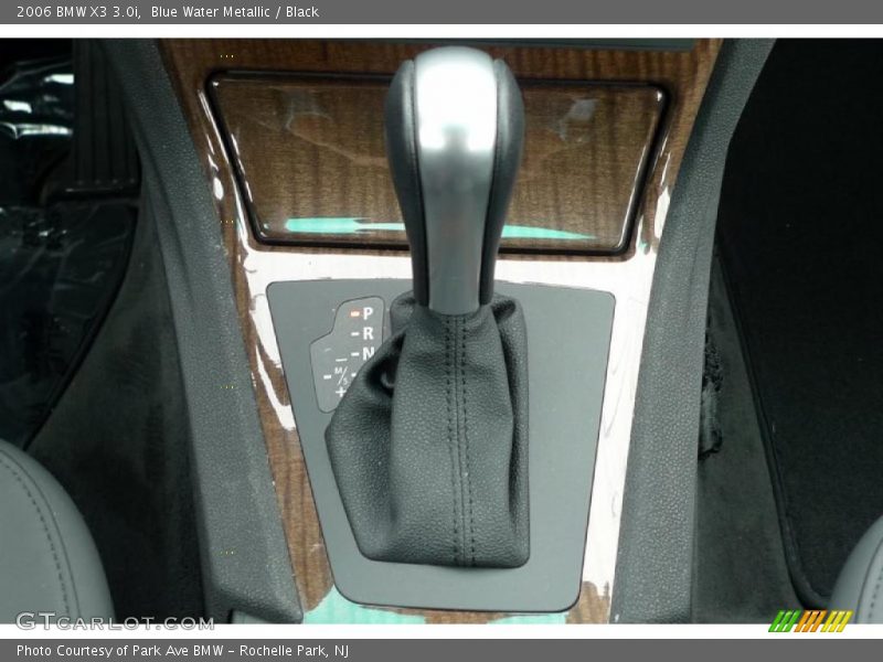 Blue Water Metallic / Black 2006 BMW X3 3.0i