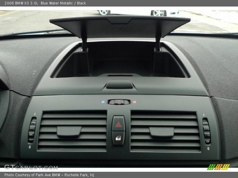 Blue Water Metallic / Black 2006 BMW X3 3.0i