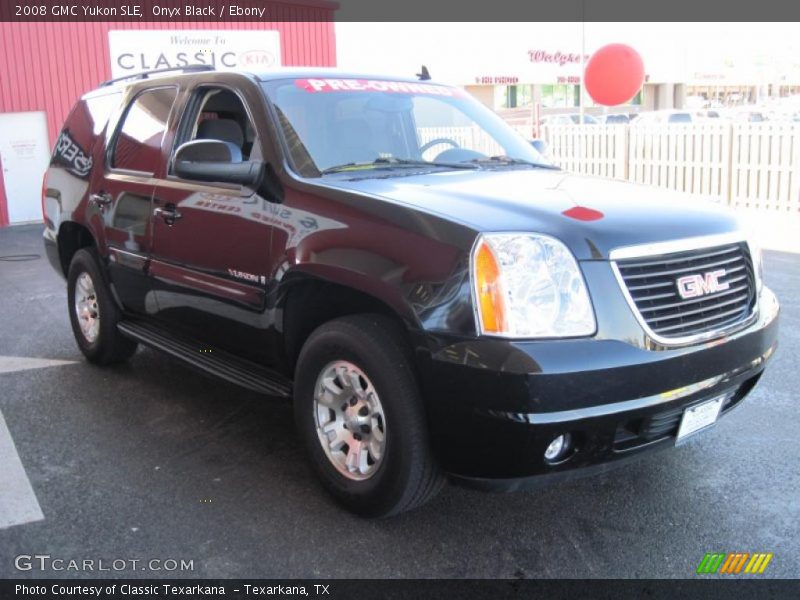 Onyx Black / Ebony 2008 GMC Yukon SLE