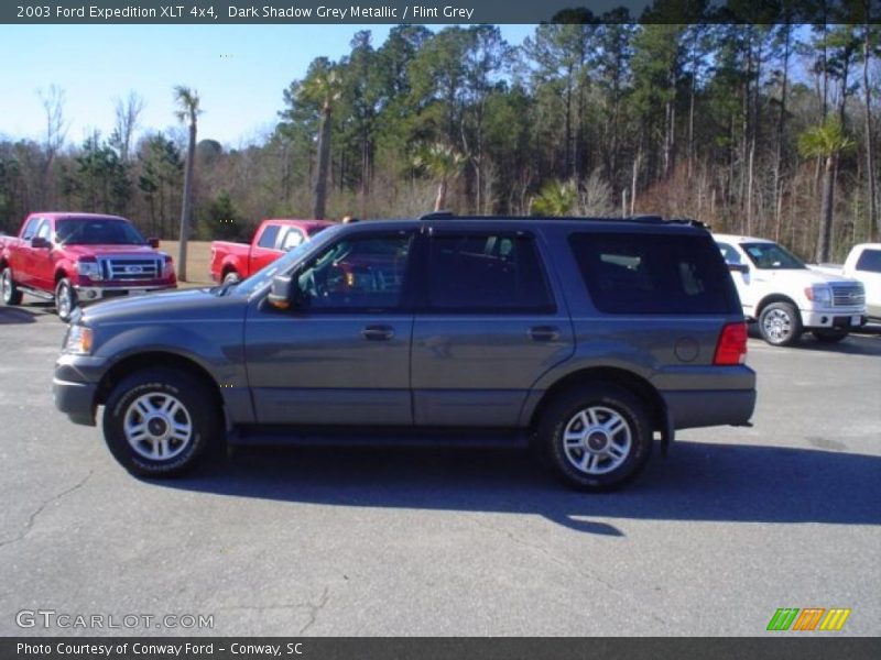 Dark Shadow Grey Metallic / Flint Grey 2003 Ford Expedition XLT 4x4