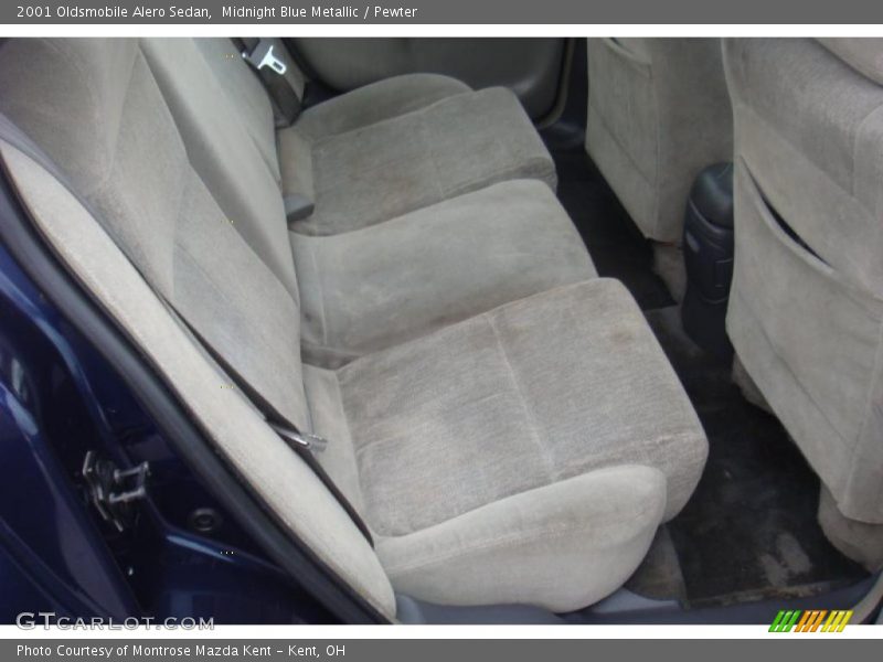 Midnight Blue Metallic / Pewter 2001 Oldsmobile Alero Sedan