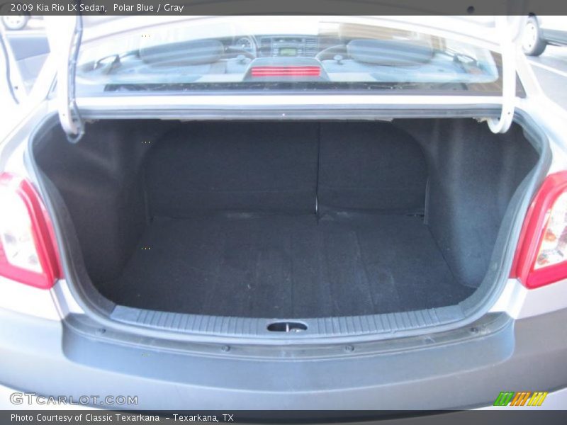 Polar Blue / Gray 2009 Kia Rio LX Sedan
