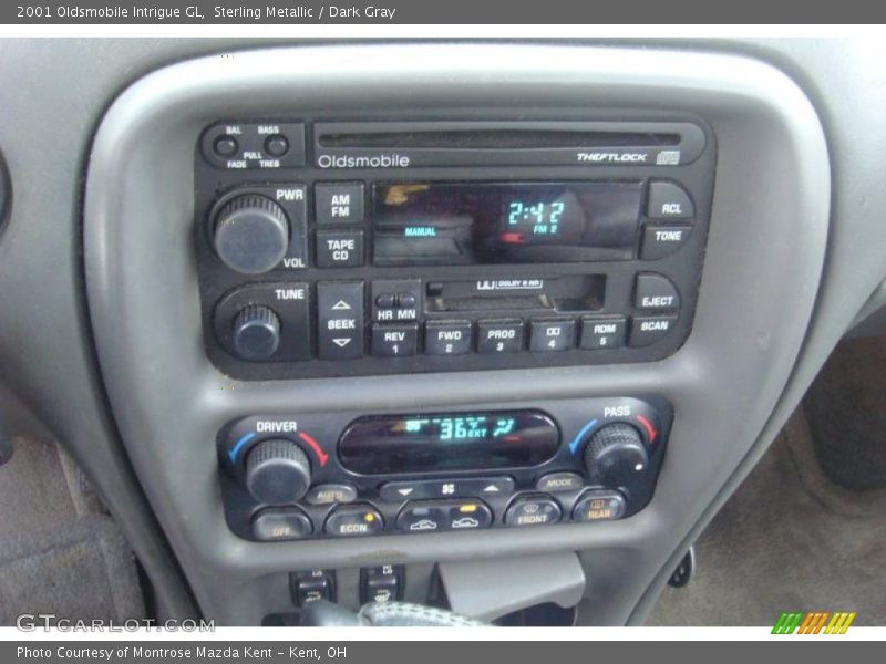 Sterling Metallic / Dark Gray 2001 Oldsmobile Intrigue GL