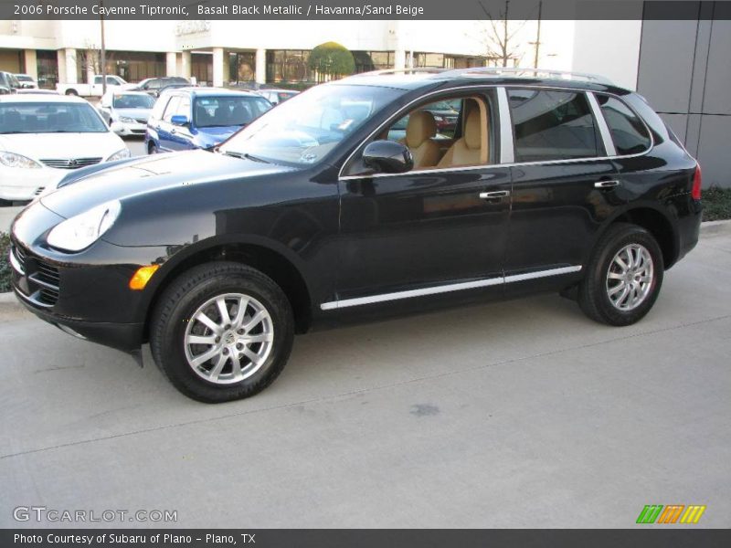 Basalt Black Metallic / Havanna/Sand Beige 2006 Porsche Cayenne Tiptronic