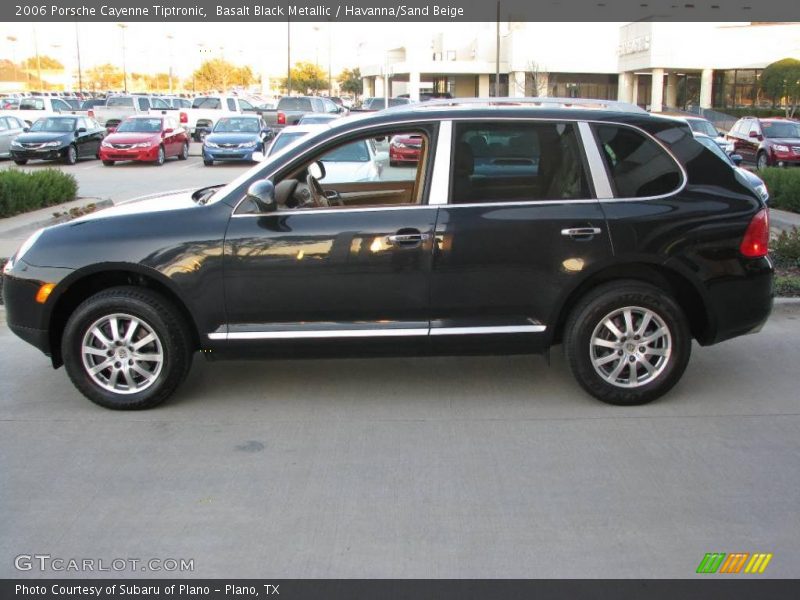 Basalt Black Metallic / Havanna/Sand Beige 2006 Porsche Cayenne Tiptronic