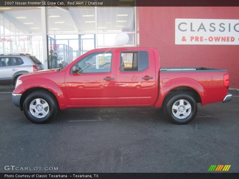 Red Alert / Charcoal 2007 Nissan Frontier SE Crew Cab