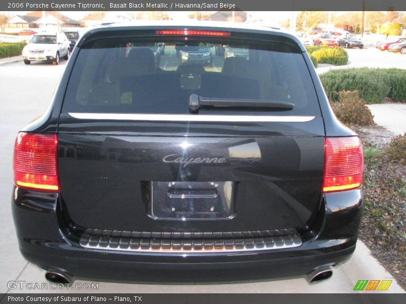 Basalt Black Metallic / Havanna/Sand Beige 2006 Porsche Cayenne Tiptronic