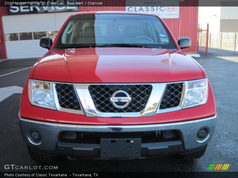 Red Alert / Charcoal 2007 Nissan Frontier SE Crew Cab