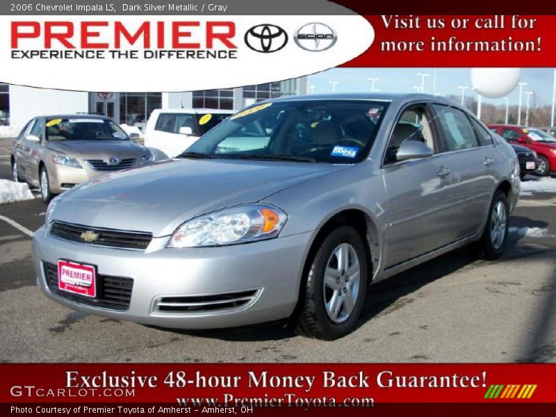 Dark Silver Metallic / Gray 2006 Chevrolet Impala LS