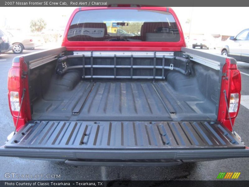 Red Alert / Charcoal 2007 Nissan Frontier SE Crew Cab