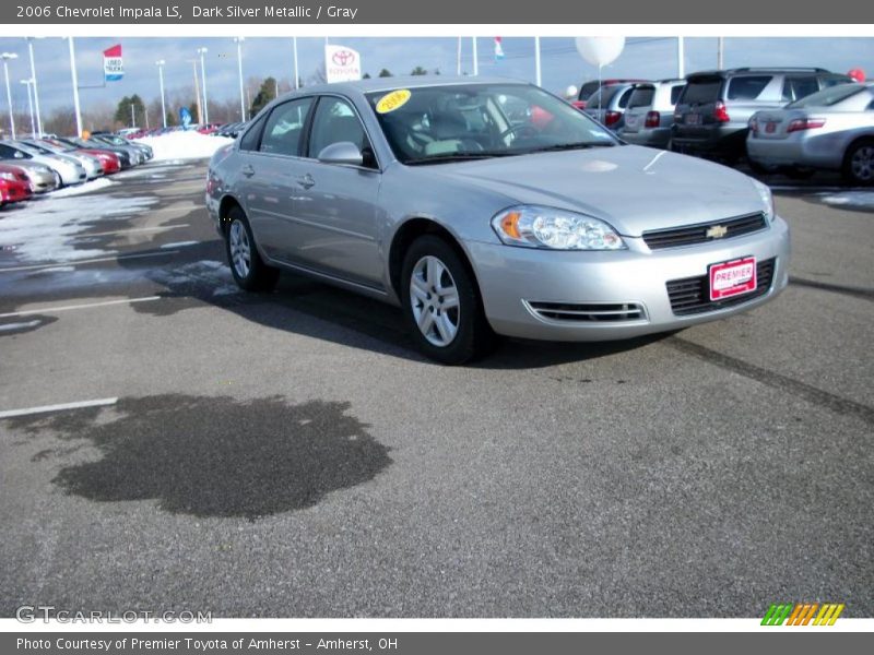 Dark Silver Metallic / Gray 2006 Chevrolet Impala LS