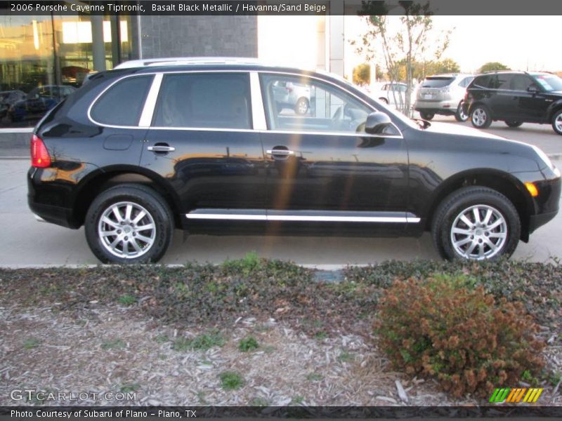 Basalt Black Metallic / Havanna/Sand Beige 2006 Porsche Cayenne Tiptronic