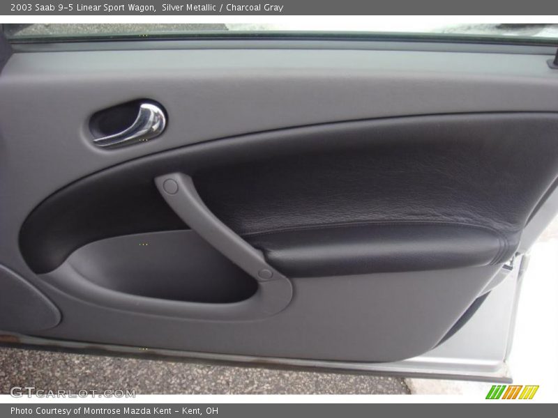 Silver Metallic / Charcoal Gray 2003 Saab 9-5 Linear Sport Wagon