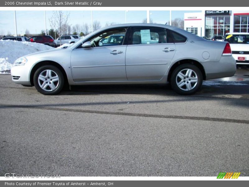 Dark Silver Metallic / Gray 2006 Chevrolet Impala LS