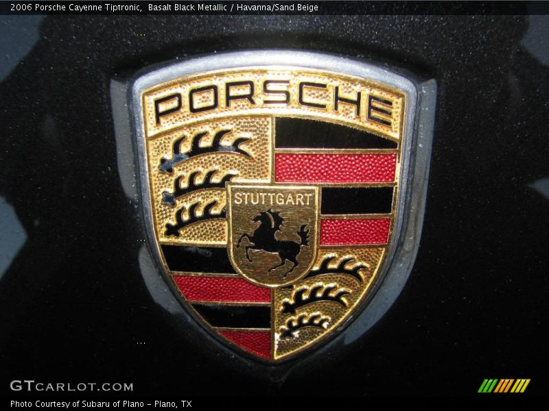 Basalt Black Metallic / Havanna/Sand Beige 2006 Porsche Cayenne Tiptronic