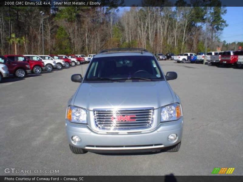 Silver Mist Metallic / Ebony 2008 GMC Envoy SLE 4x4