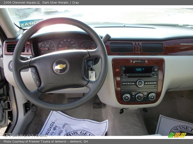 Dark Silver Metallic / Gray 2006 Chevrolet Impala LS