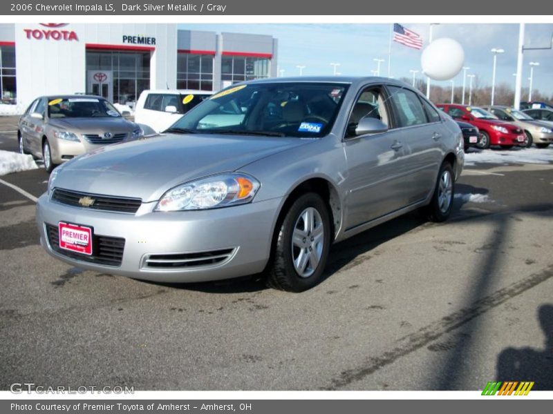 Dark Silver Metallic / Gray 2006 Chevrolet Impala LS