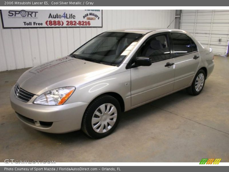 Cool Silver Metallic / Gray 2006 Mitsubishi Lancer ES