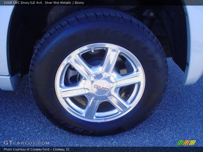 Silver Mist Metallic / Ebony 2008 GMC Envoy SLE 4x4