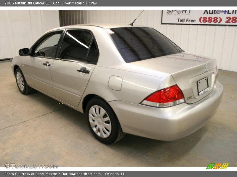 Cool Silver Metallic / Gray 2006 Mitsubishi Lancer ES