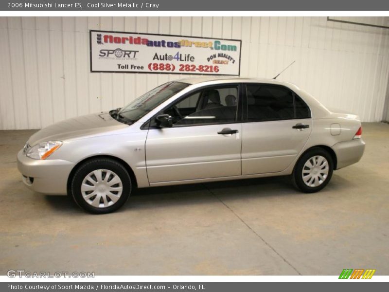 Cool Silver Metallic / Gray 2006 Mitsubishi Lancer ES