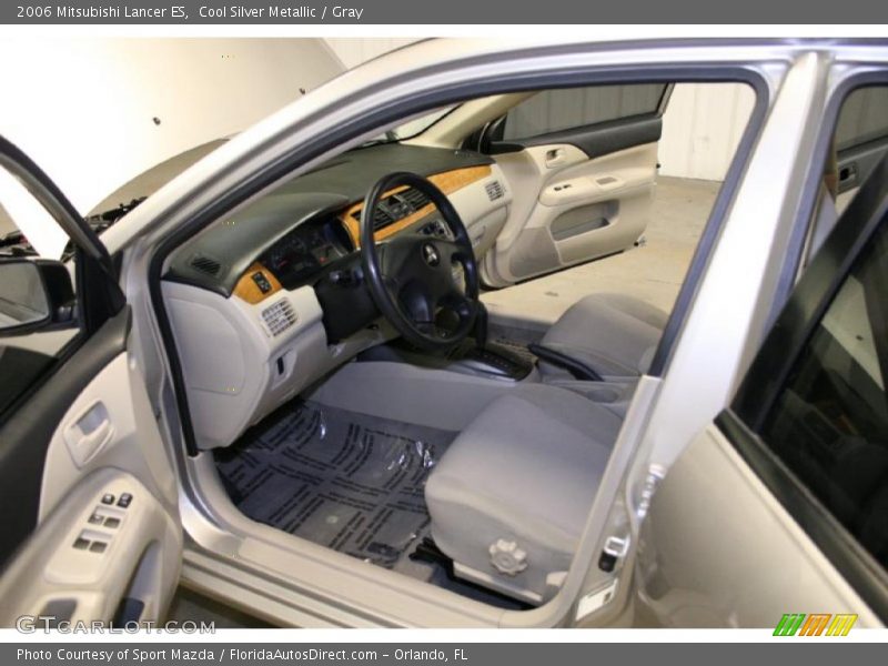 Cool Silver Metallic / Gray 2006 Mitsubishi Lancer ES