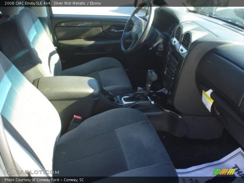 Silver Mist Metallic / Ebony 2008 GMC Envoy SLE 4x4