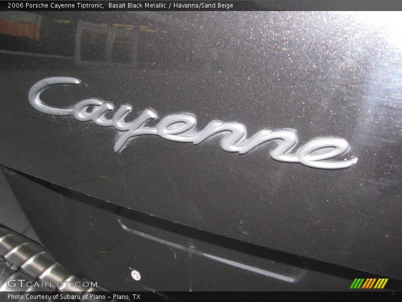 Basalt Black Metallic / Havanna/Sand Beige 2006 Porsche Cayenne Tiptronic